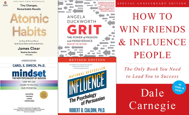 5 Books we recommend leadership and self-improvement